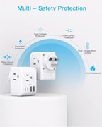 2 Pack Australia New Zealand Power Plug Adapter, Australia Travel Adapter - Image 7