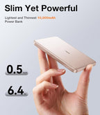 TORRAS MiniMag Power Bank, Ultra-Slim 10, 000mAh Magnetic Wireless Portable - Image 9
