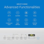 hOmeLabs 50 Pint Wi-Fi Dehumidifier - Image 5