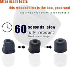 Memory Foam Tips for JayBird Earbuds Series 60S Slow Rebound Replacement Ear - Image 2