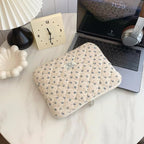 Puffy Laptop Sleeve 13-15.6 Inch Cute Quilted Laptop Protective Case Padded - Image 4
