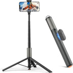 62 inch Automatic Tripod for iPhone, Auto-Open Phone Tripod Stand by YUANRAN