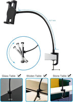 woleyi Gooseneck Tablet Holder Mount, Heavy Duty Desk/Bed Tablet Stand - Image 5