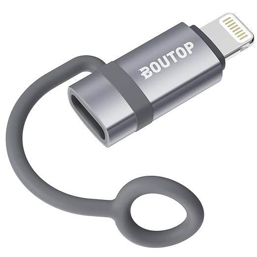 USB C to Lightning Adapter, Type C to Lightning Adapter Support 36W PD Fast by Amavasion