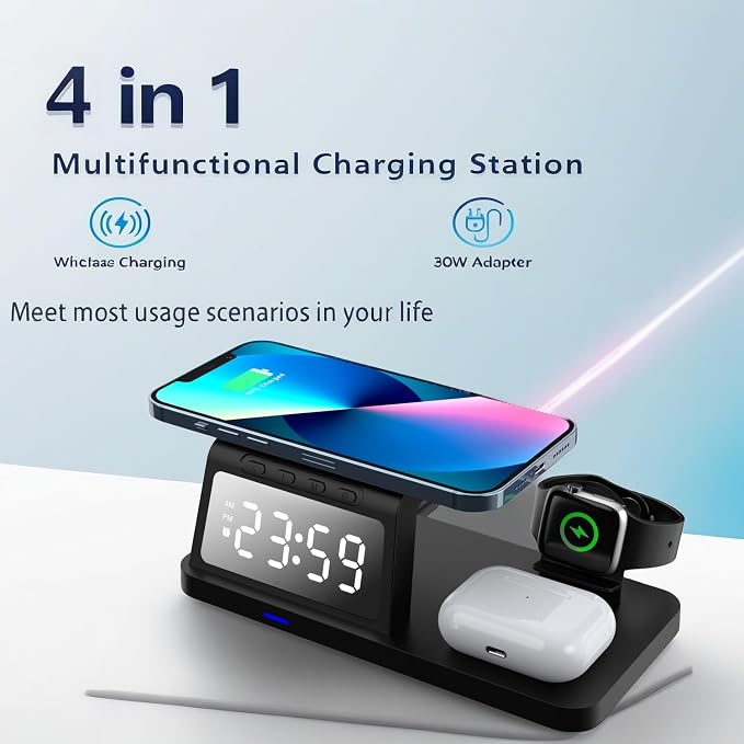4-in-1 Wireless Charging Station - Image 2