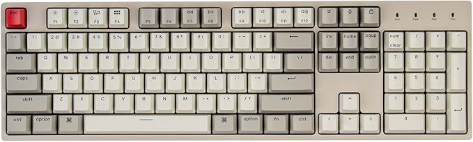 Keychron C2 Full Size Wired Mechanical Keyboard Compatible by Keychron