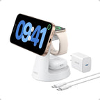 Anker MagSafe Charger Compatible, MagGo 3-in-1 Charging Station, Nano Charging by Anker