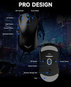 VGN F1 MOBA Wireless Gaming Mouse - Image 6