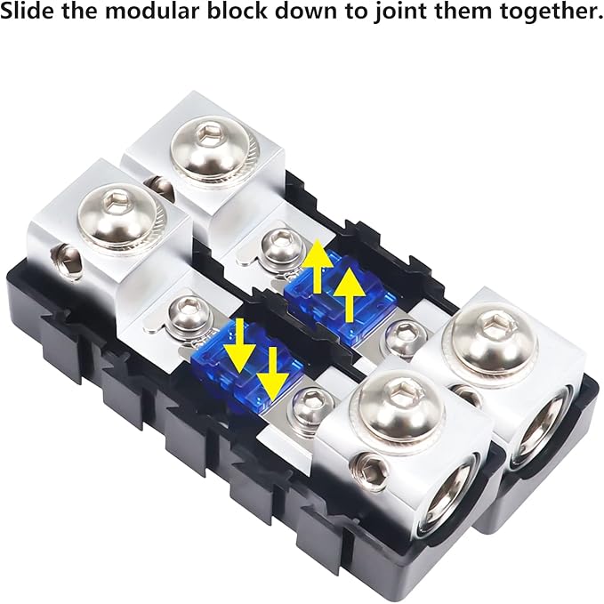 RECOIL MFHA-2 2 Packs Fuseholder 0/2/4 Gauge Modular Inline ANL & Mini-ANL Fuse - Image 6
