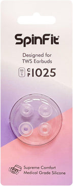 SpinFit CP1025- S/SS- Medical Grade Silicone Patented Ear Tips, Secure Fit and by SpinFit