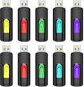 Aiibe 32GB Flash Drive 10 Pack 32GB USB Flash Drives Thumb Drive USB 2.0 Memory by Aiibe