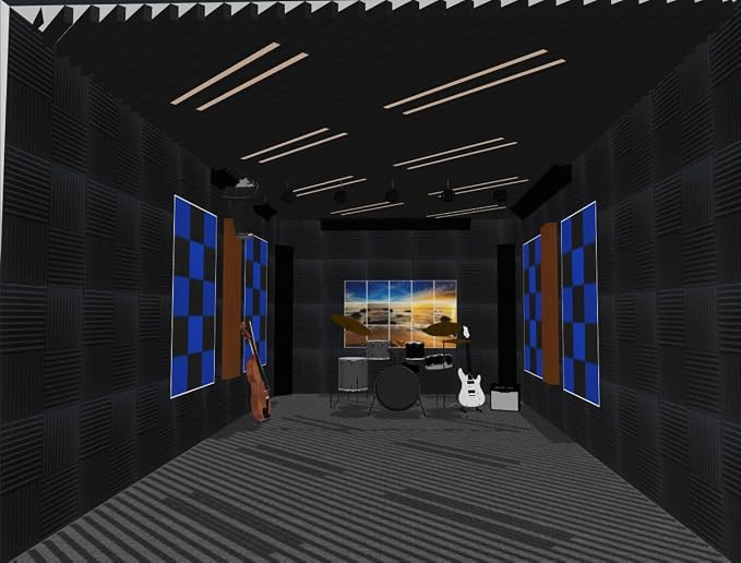 96 PACK Medium Sale Acoustic Foam Soundproof foam - Image 2