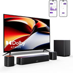 ULTIMEA 5.1ch Sound Bar with Dolby Atmos, Surround Sound System by ULTIMEA