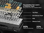 RK ROYAL KLUDGE RK96 RGB Limited Ed, 90% 96 Keys Wireless 3-Mode - Image 8