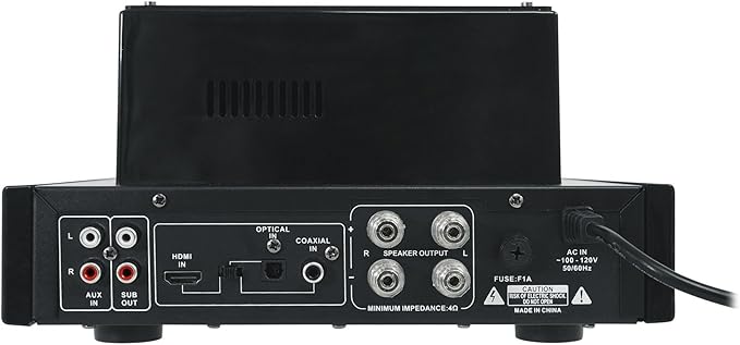Rockville BluTube LED 70W Tube Amplifier Home Theater Stereo Receiver - Image 6