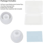 36 Pieces Large Earbud Tips Soft and Comfortable Ear Bud Replacement Pieces - Image 6