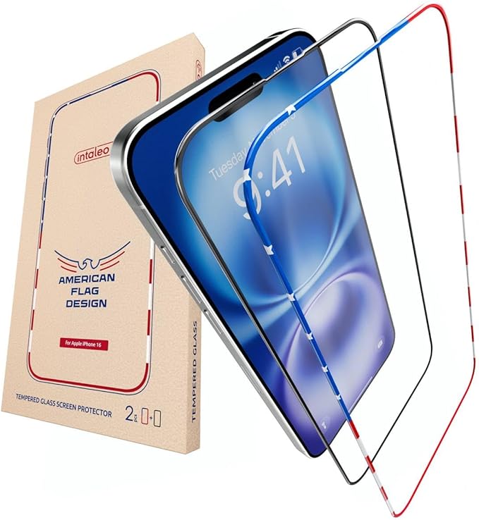 Screen Protector for IPhone 15/16- Tempered Glass Screen Protector for IPhone by Intaleo