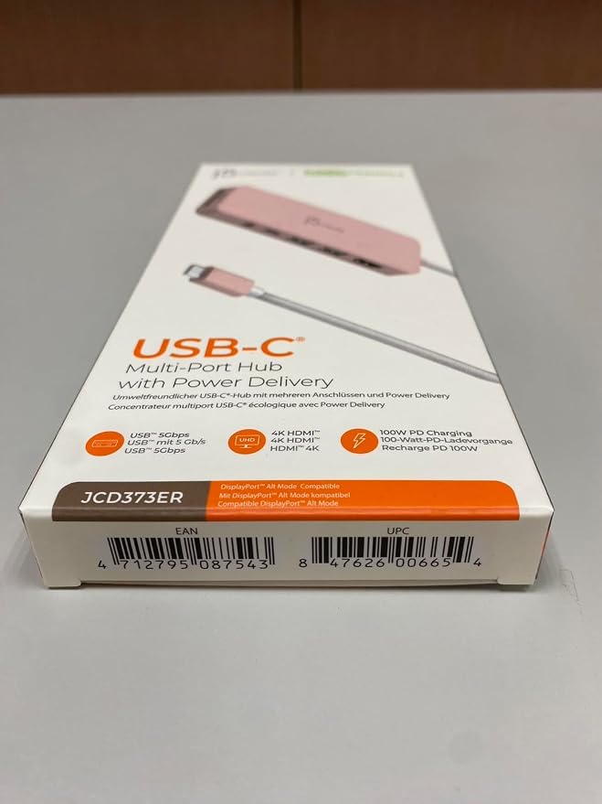 j5create USB-C Pink Multi-Port Hub - Image 13