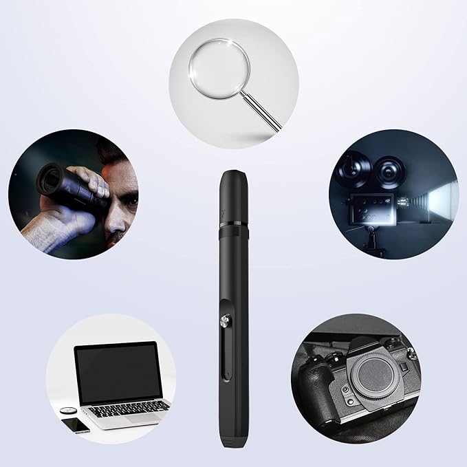 VSGO Professional Lens Cleaning Pen, Double-Ended Lens Brush - Image 5