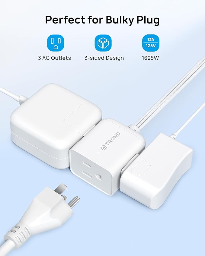 TROND Flat Extension Cord 15ft - Image 3