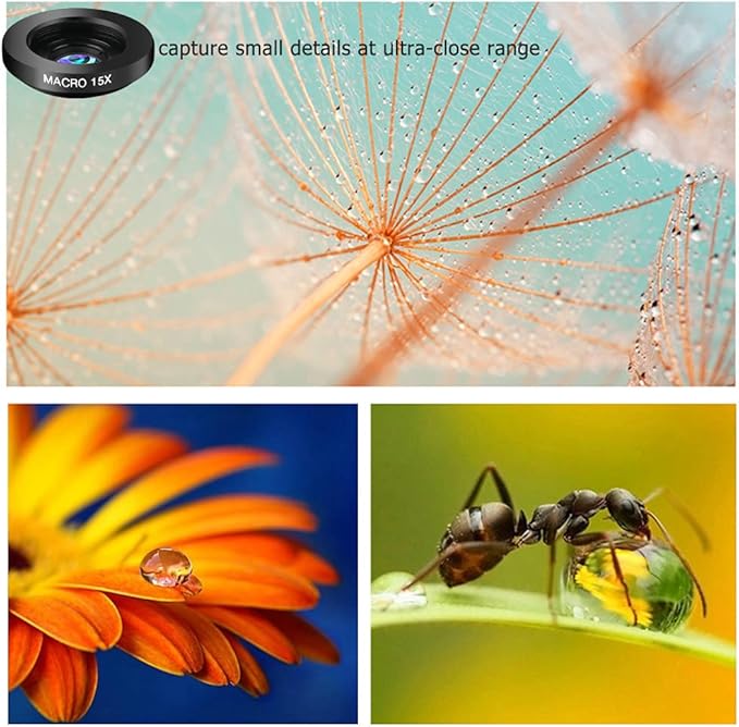 Phone Camera Lens Kit, 11 in 1 Cellphone Lens Kit - Image 2