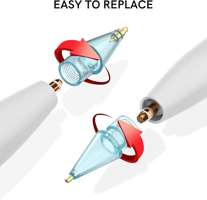 Delidigi 3 Pack Replacement Tips Compatible - Image 6