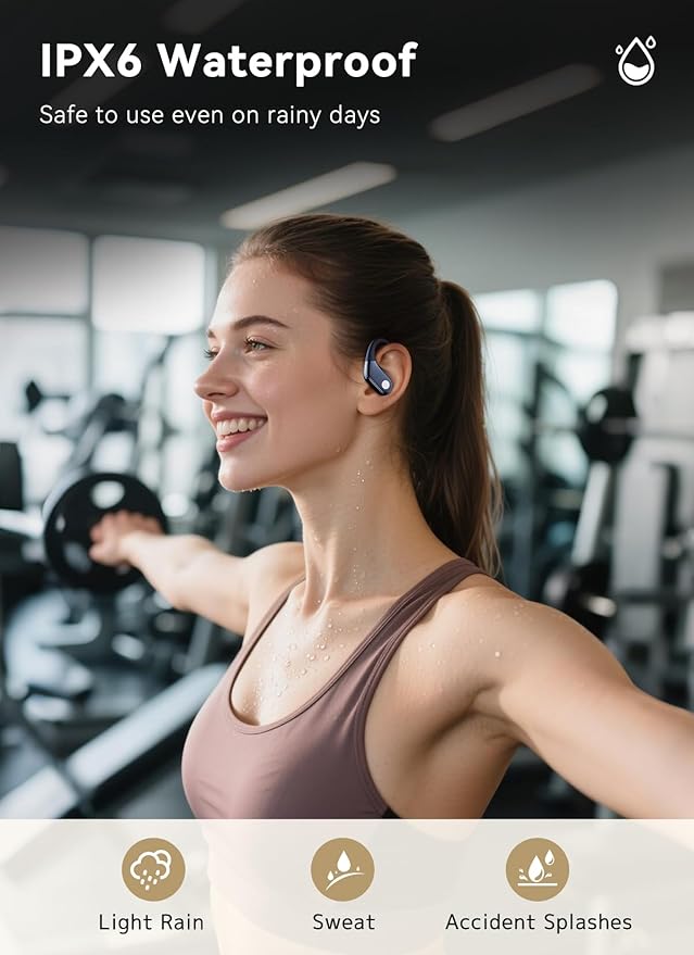Wireless Earbuds, ANC Noise Cancelling Sport Ear Buds - Image 9