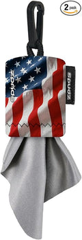 SPUDZ Ultra Microfiber Lens Cleaner – Closable Pouch, Washable – by ALPINEINNOVATIONS