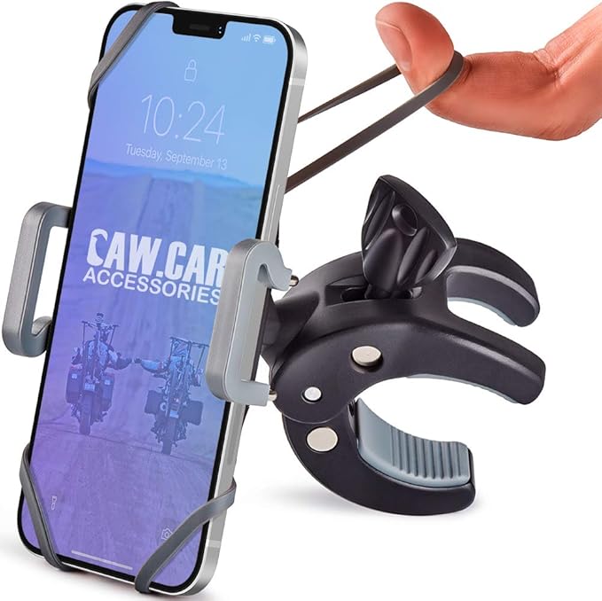 CAW.CAR Accessories Metal Bike & Motorcycle Phone Mount by CAWCARAccessories