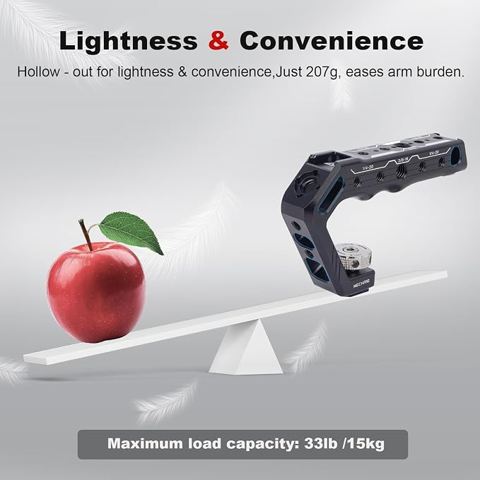 Cold Shoe Camera Handle Grip - Image 4