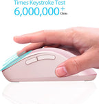 memzuoix 2.4G Wireless Mouse, 1400 DPI Mobile Optical Cordless Mouse - Image 2