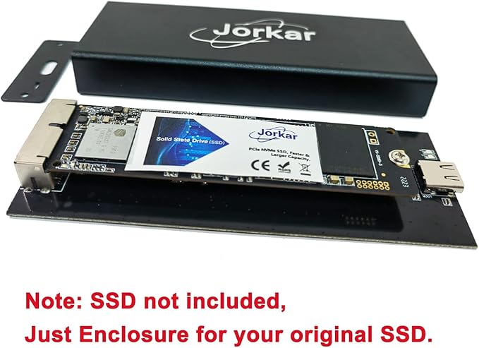 External SSD Enclosure for MacBook Air/Pro 12+16 PIN SSD, Hard Drive Reader for - Image 9