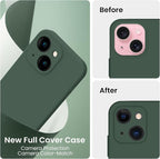 FireNova Designed for iPhone 15 Plus Case, Silicone Case with, Soft - Image 3