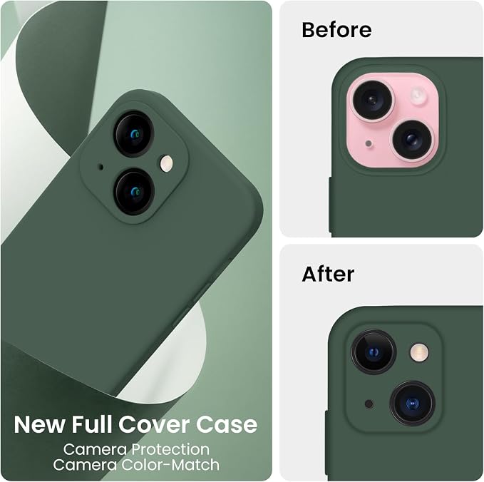 FireNova Designed for 15 Case, Silicone Upgraded Phone Case with, Soft - Image 3