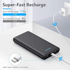 Portable Charger Power Bank 26800mAh, QC3.0 USB C PD Fast Phone Charging - Image 4