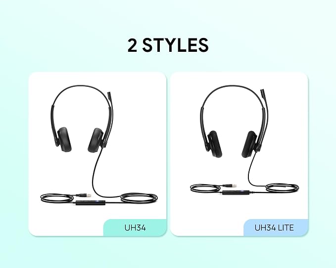 UH34 USB Headset with Microphone - Image 5