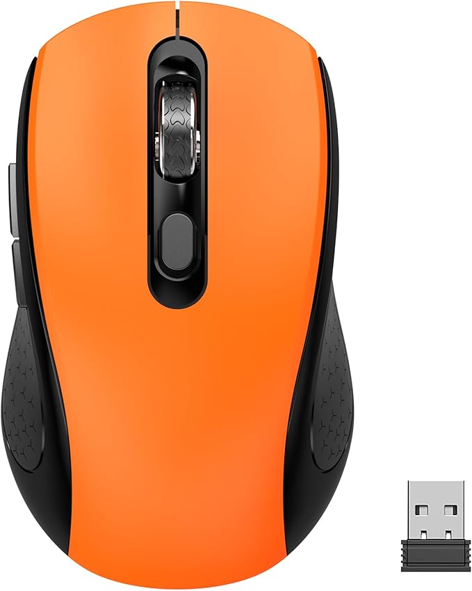 Wireless Mouse With Side Buttons Suitable by SHUNJINRUN