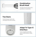 Mini Vacuum Cleaner Cordless, Car Vacuum Cleaner Portable - Image 4