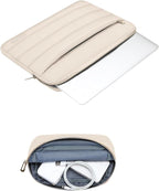 MOSISO 15-15.6 inch Laptop Case, 16 inch Puffy Laptop Sleeve Compatible - Image 3