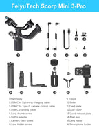 FeiyuTech SCORP Mini-3-Pro Gimbal Stabilizer - Image 7