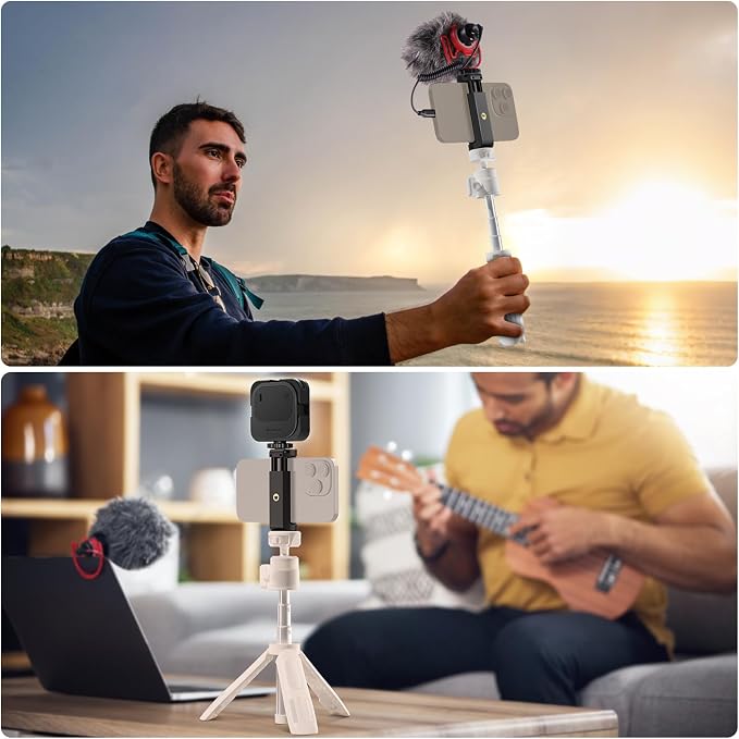 NEEWER Basics Mini Desk Selfie Stick Tripod Compatible - Image 7