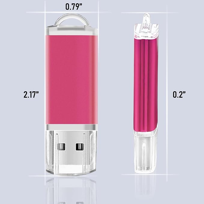 Thumb Drives 2GB USB Flash Drive 1 Pack Zip Drive USB 2.0 Jump Drive Memory - Image 5