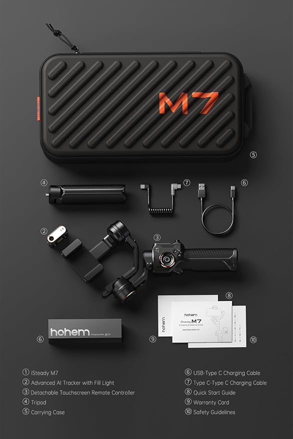 Hohem iSteady M7 Gimbal Stabilizer - Image 8