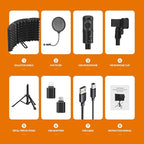 Studio Recording Microphone Isolation Shield - Image 6