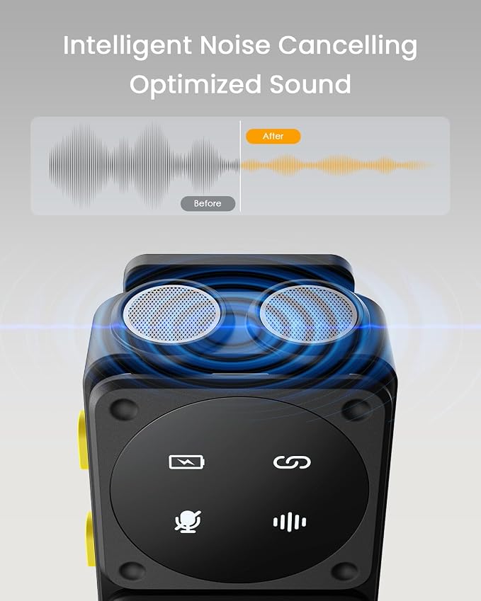 PQRQP Microphone for iPhone/iPad/Android, Mini Microphone - Image 2