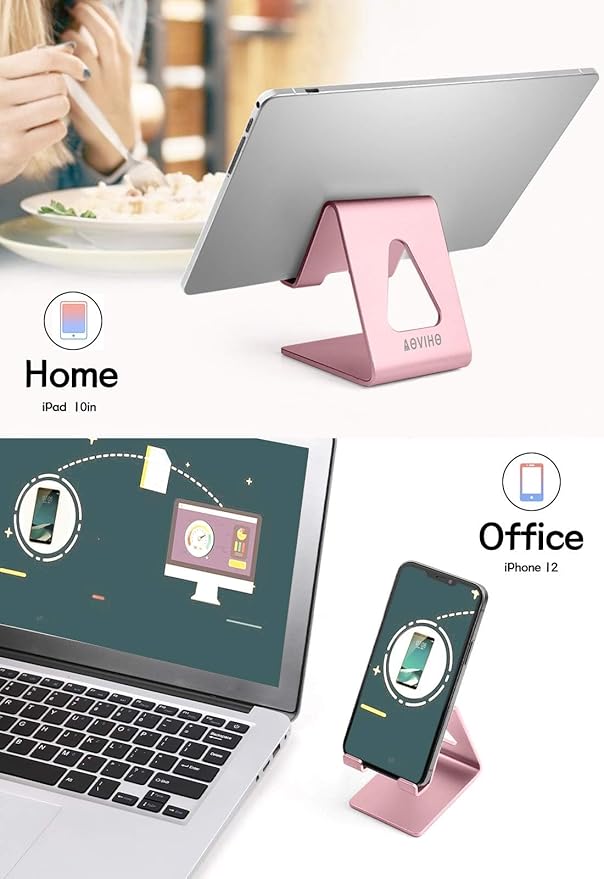 Desk Cell Phone Stand, Phone Holder, Desktop Phone Cradle Dock - Image 3