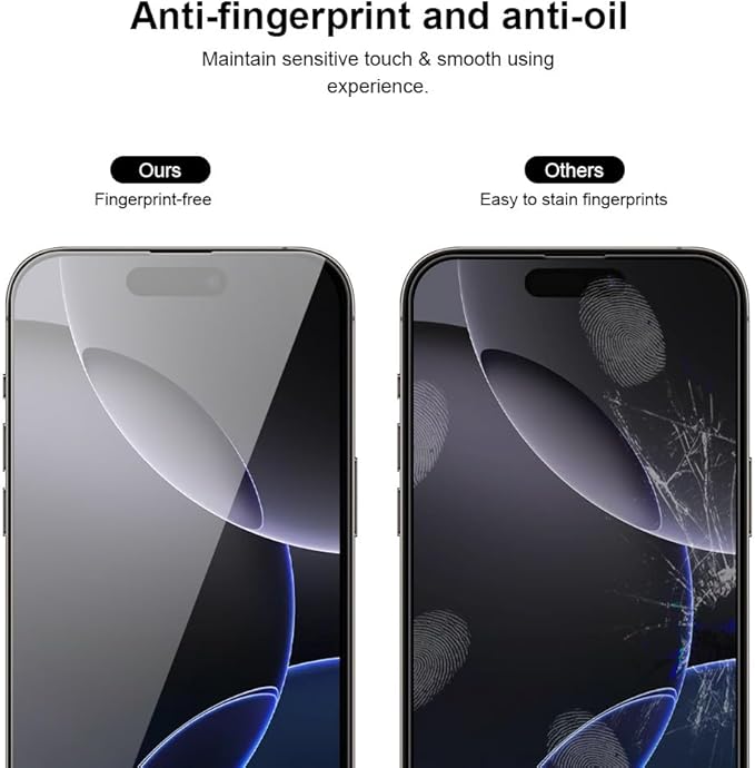 2 pack Full 9H+ 12 FT Military Grade Glass Screen Protector - Image 9