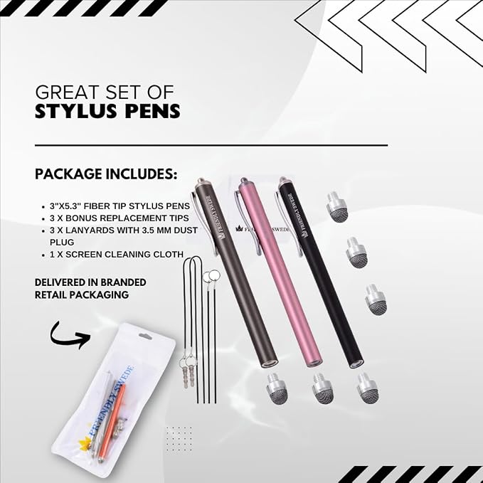 The Friendly Swede Mesh Tip Stylus Pen - Image 6