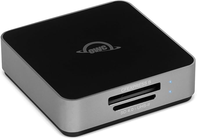 OWC Atlas Dual CFexpress Type B & SDXC UHS-II Card Reader by OWC
