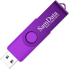SamData 128GB USB Flash Drives 1 Pack 128GB Thumb Drives Memory Stick Jump Drive by SamData
